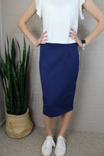 Load image into Gallery viewer, BEST-SELLER Pencil Skirts-Navy Blue (XS-3X)
