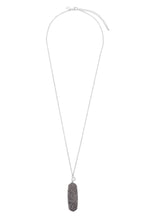 Load image into Gallery viewer, Silver Pendant Long Necklace
