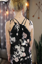 Load image into Gallery viewer, Black Floral Spring Maxi Dress (S-L)
