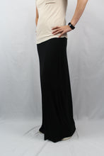Load image into Gallery viewer, Black Maxi Skirt-PLUS- 2X, 3X
