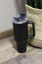 Load image into Gallery viewer, Black Stainless Steel Double Insulated Cup 40oz
